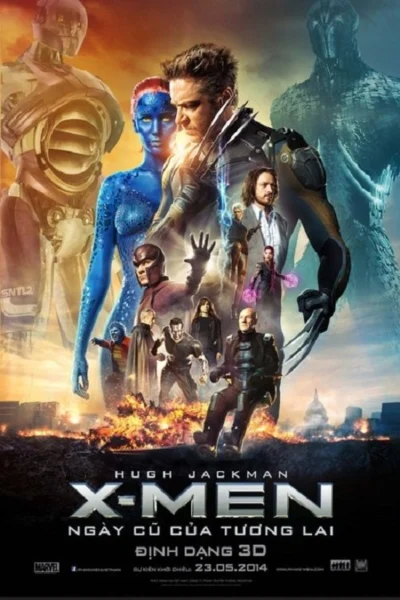 Xem Phim X-Men 7: Ngày Cũ Của Tương Lai